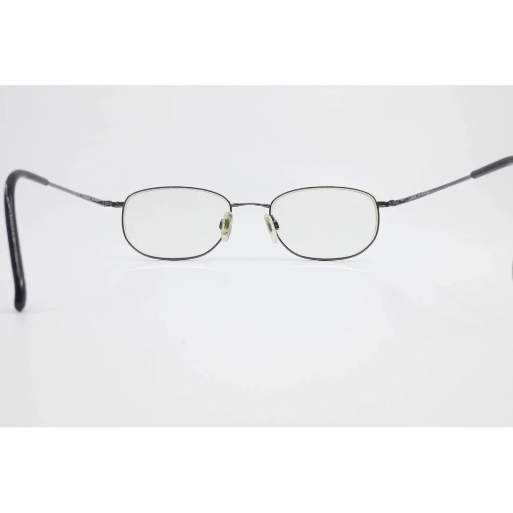 Flexon 600 by Marchon Gunmetal Oval Titanium Eyeglass Frames 52-18-140 35961